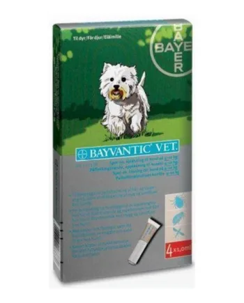 Bayvantic loppemiddel til hunde - Fantastisk tilbud!