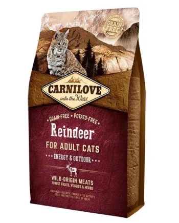 Carnilove Cat Energy & Outdoor, 6 kg
