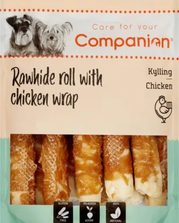 Companion rawhide roll with chicken wrap, 1 kg