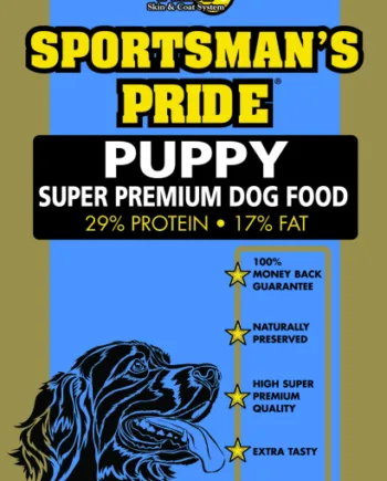 15 kg Sportsman´s Pride Puppy (blå) - hvalpefoder med kylling