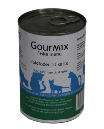 GourMix luksus kattemad med fiskesmag, 400g – Fantastisk tilbud!