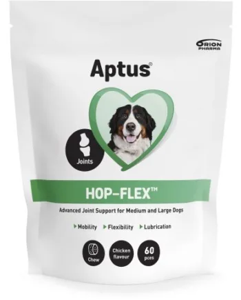 Aptus Hop-FlexTyggetabletter med grønlæbet musling, 60 stk