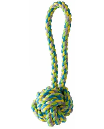 KW Multifarvet Hundebold 20 cm – Legetøj på Udsalg