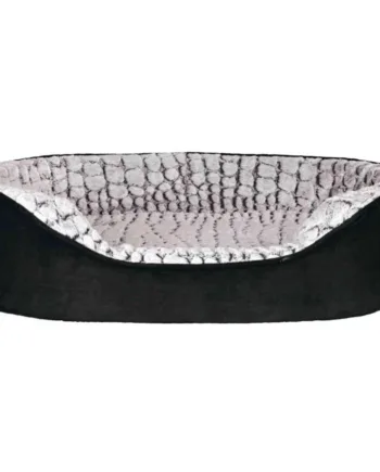 Komfortabel Vital Hundeseng Lino i Sort/Grå til Store Hunde