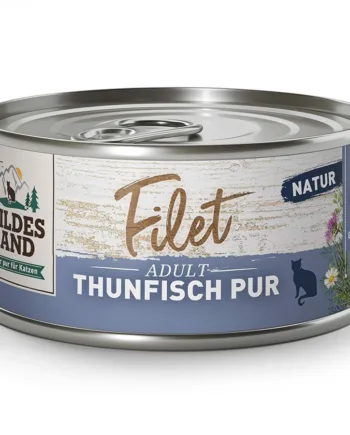 Wildes Land Cat Filet Tuna Pure dåsemad, 80g