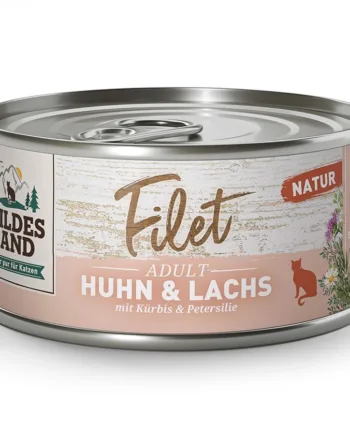 Wildes Land Cat Filet Chicken & Salmon dåsemad, 80g