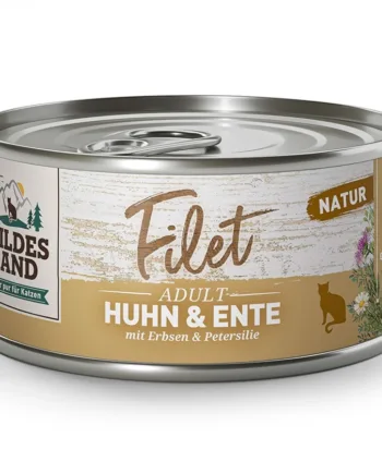 Wildes Land Cat Filet Chicken & Duck dåsemad, 80g