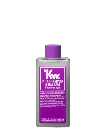 KW 2-i-1 Shampoo og Balsam til Hund, 200 ml – Fantastisk Tilbud!