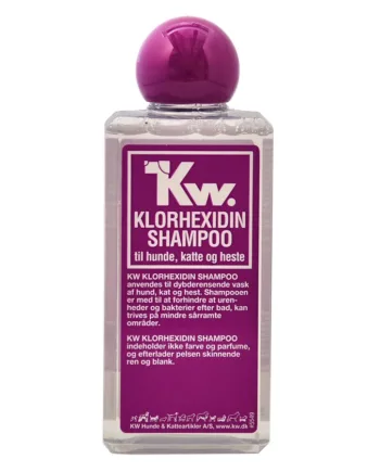 KW Klorhexidin Shampoo 200 ml - Pleje til din hund!