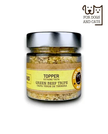 Mr. Bones Toppers Grøn Okse Tarm, 100g – Hundegodbid!