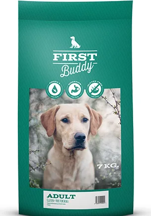 7 kg First Buddy Adult - voksenfoder med and og kanin
