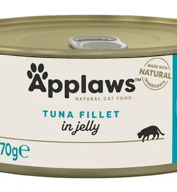 Applaws Cat dåsemad, Tuna Fillet in Jelly, 70g