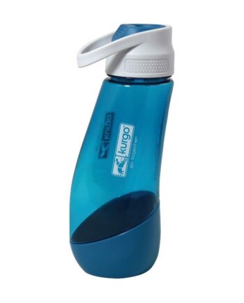 KURGO Gourd H2O 2i1 flaske, blå