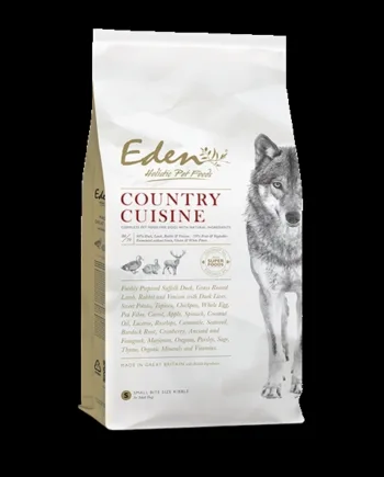Eden Dry Country Cuisine, 6 kg - Hundefoder Tilbud til Små Hunde