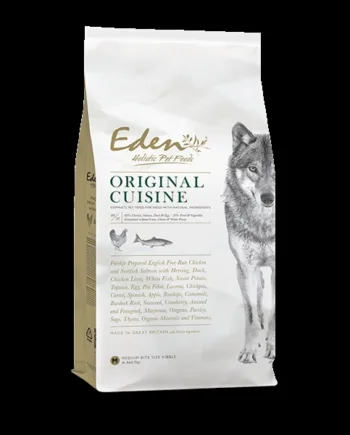 Eden Dry Original Cuisine Medium – Hundefoder 12 kg Tilbud