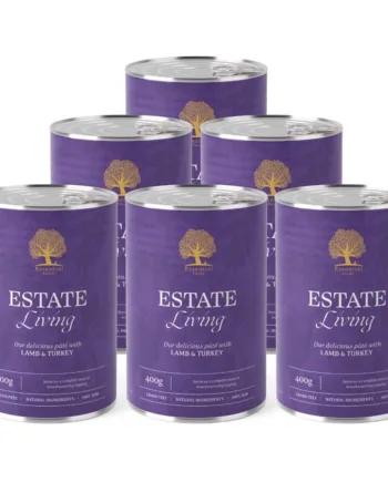 Essential Estate Living Paté til hunde, 6 x 400g – Kvalitet!
