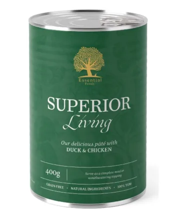 Essential Superior Living Hundepaté 400g - Kvalitetsfoder til hunde