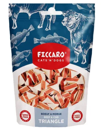 FICCARO Beef and Cod Triangle, 100g