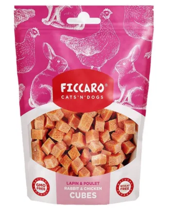 FICCARO Rabbit and Chicken Cubes, 100g