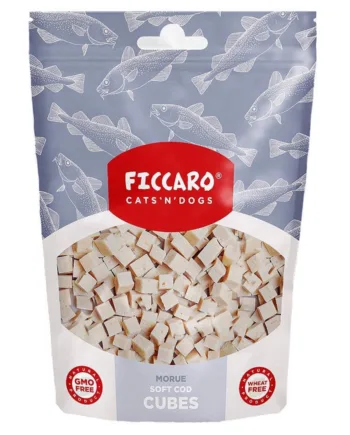 FICCARO Soft Cod Cubes, 100g