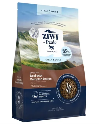 Ziwipeak Hundefoder med Oksekød, 3.2 kg – Sundt valg til hunde