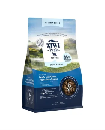 Ziwipeak Hundefoder Lam Dampet & Tørret, 800g - Tilbud!