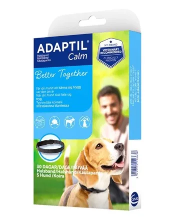 Adaptil Calm halsbånd til stressede hunde - Beroligende løsning