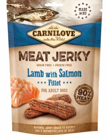Carnilove Kød Snack, Lam & Laks - Sund Hundegodbid 100g