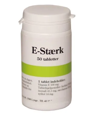 E-vitaminer til hunde, 50 tabl.