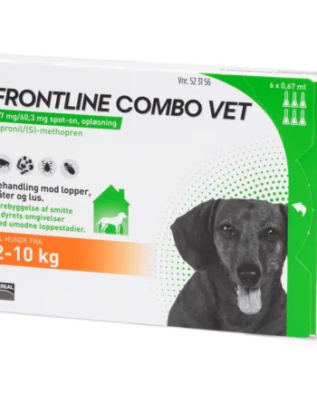 Frontline Combo til hunde 2-10 kg - 6 Behandlinger!