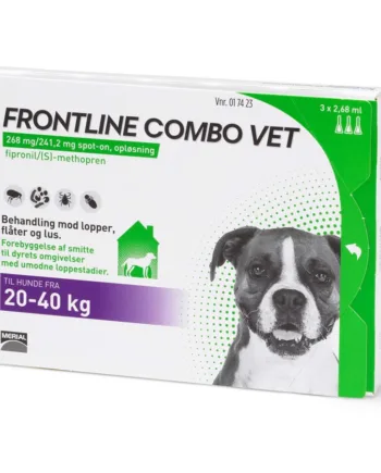 Frontline Combo loppemiddel til hunde – 3 stk tilbud