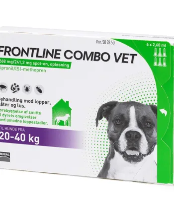 Frontline Combo til hunde 20-40 kg – Bonuspakke 6 stk.