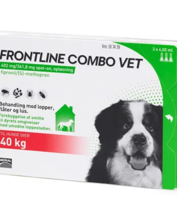 Frontline Combo loppemiddel til hunde 40+ kg – 3 stk tilbud