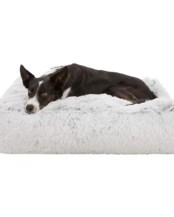 Harvey Hundemadras, Hvid/Sort – 100 x 70 cm Tilbud!