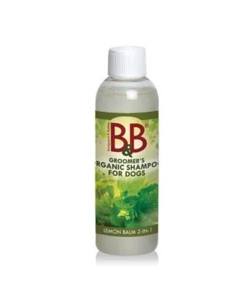 B&B økologisk Lemon hundeshampoo og balsam, 750 ml