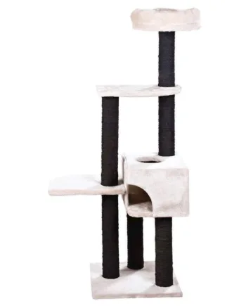 Nita Kradsetræ i Lysegrå – Ideelt til Kattelek og Afslapning