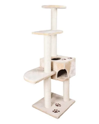 Kradsetræ Alicante til katte - Beige, 142 cm - Udsalg!