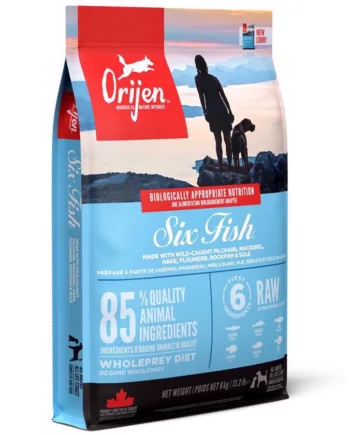 Orijen Six Fish hundefoder, 11.4 kg