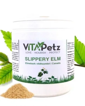 VitaPetz Slippery Elm, Elmebark vildtsamlet i Canada, 180 gr