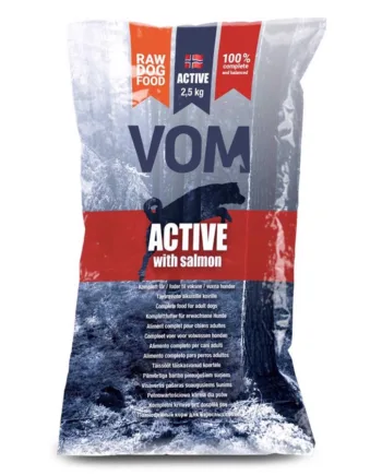 Vom Active Fuldfoder laks kødboller, 2.5 Kg