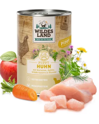 Wildes Land Hvalpemad med Kylling, 400g – Fantastisk Tilbud!
