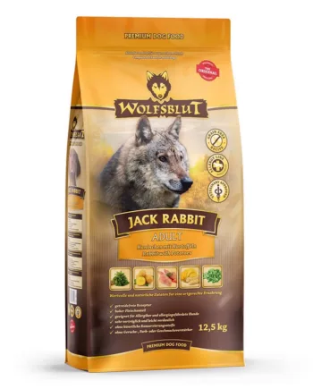 WolfsBlut Jack Rabbit Adult hundefoder med kanin, 12,5 kg