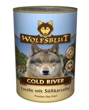 WolfsBlut Cold River Adult hundemad 395 g – Kvalitet til hunde