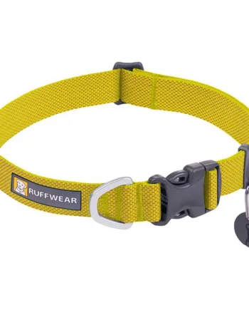 Ruffwear Hi & Light Hundehalsbånd – Lichen Green på tilbud!