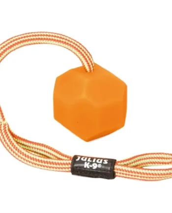 Julius K-9 K9 Silikone Kugle - Aktivt Hundelegetøj i Orange