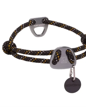 Ruffwear Knot-a-Collar Halsbånd – Obsidian Black Tilbud!