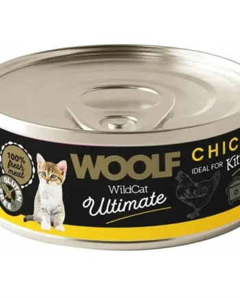 Woolf Ultimate Chicken, dåsemad til killinger - 12 dåser