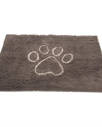 Dirty Dog Dørmåtte, Grå – Perfekt til hundehjemmet!