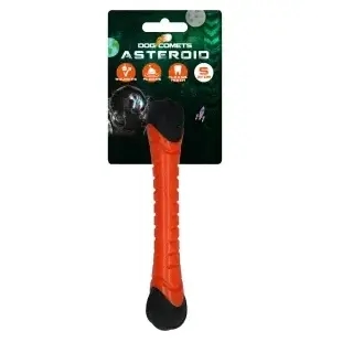 Hundelegetøj Asteroid Orange – Sjov og stimulering til små hunde!