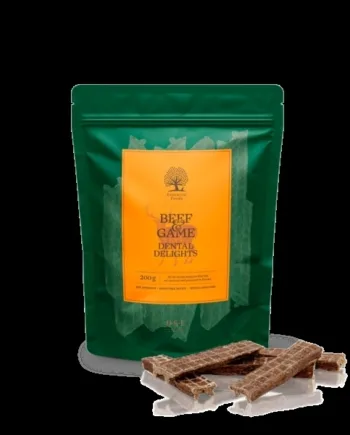 Vildt og Oksekød Tandvenlige Godbidder, 200g - Tilbud!